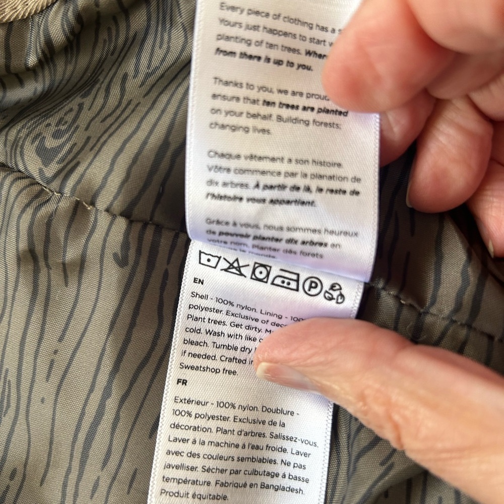 Tentree Men's Tan Vest - Picture 5 of 13